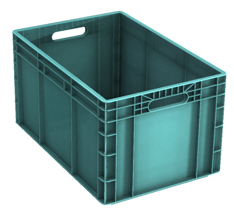 Plastic crate - CAD 3D