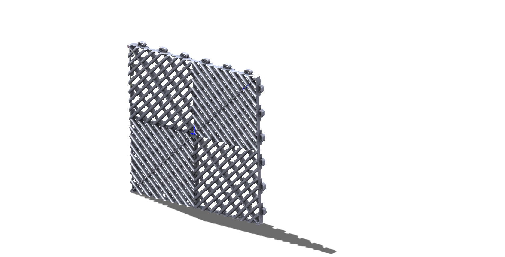 Grid component - CAD 3D